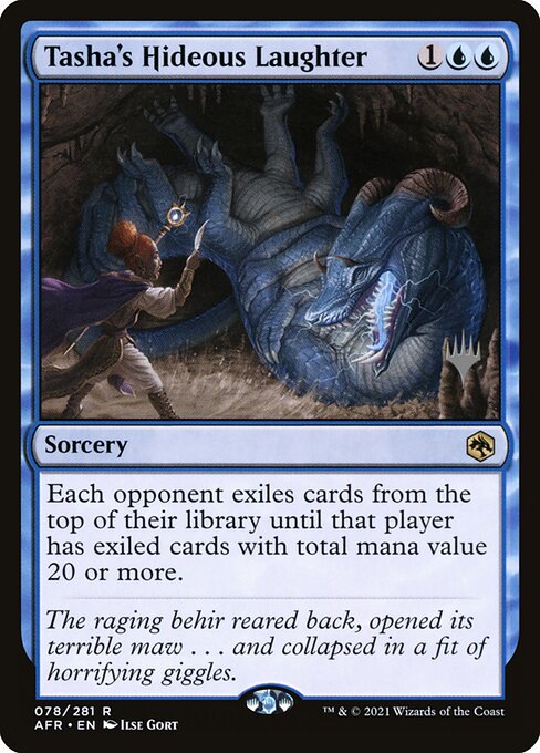 Gargalhada Nefasta de Tasha — Adventures in the Forgotten Realms Promos 78p