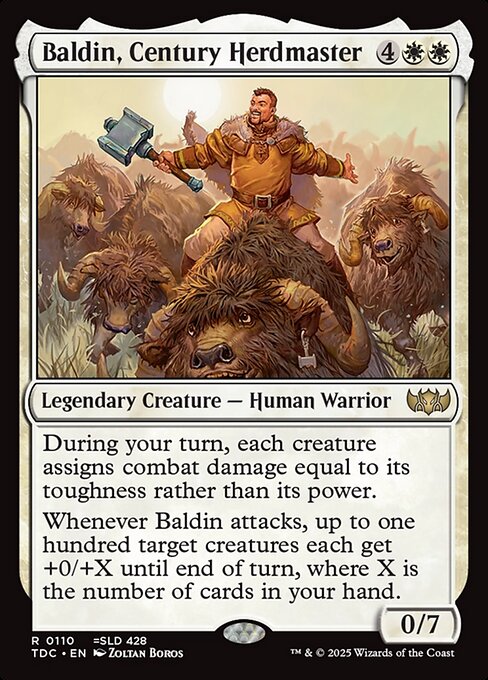 Baldin, Century Herdmaster — Tarkir: Dragonstorm Commander 110