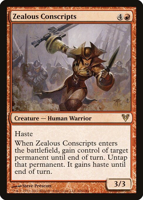 Recrutas Zelosos — Avacyn Restored 166