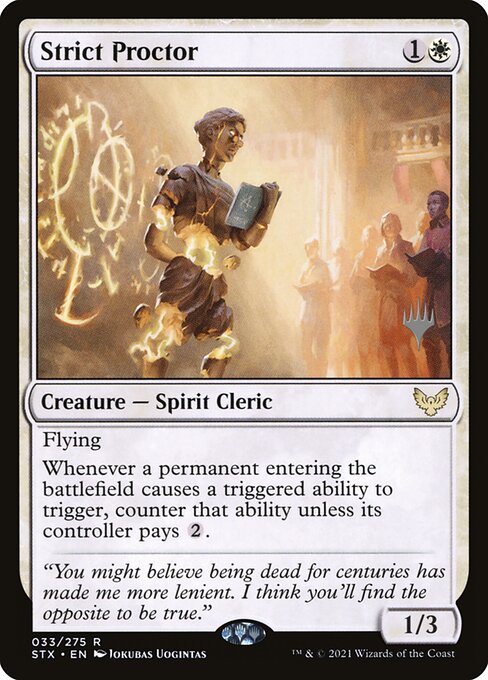 Inspetora Rigorosa — Strixhaven: School of Mages Promos 33p