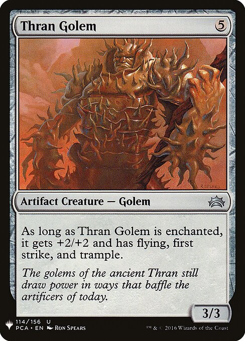 Golem dos Thran — The List PCA-114