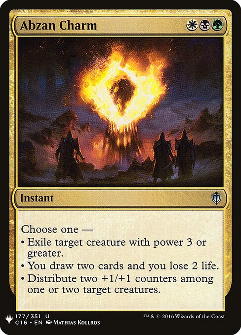 Amuleto Abzan — The List C16-177