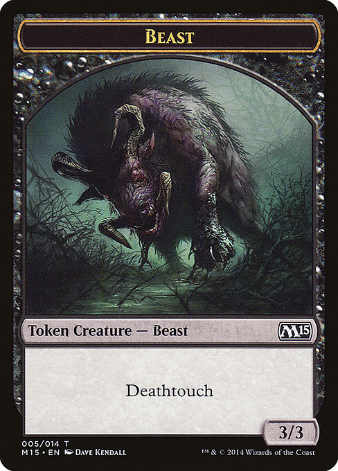 Beast — Magic 2015 Tokens 5