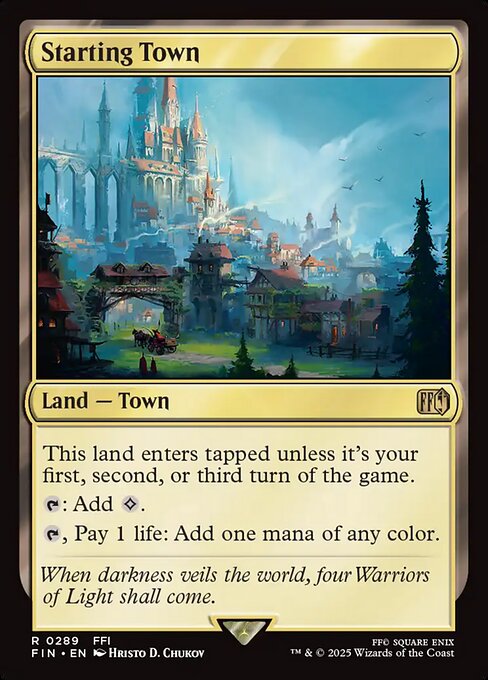 Starting Town — Final Fantasy 289