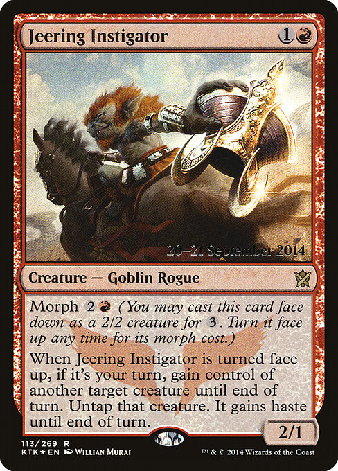 Instigador Zombeteiro — Khans of Tarkir Promos 113s
