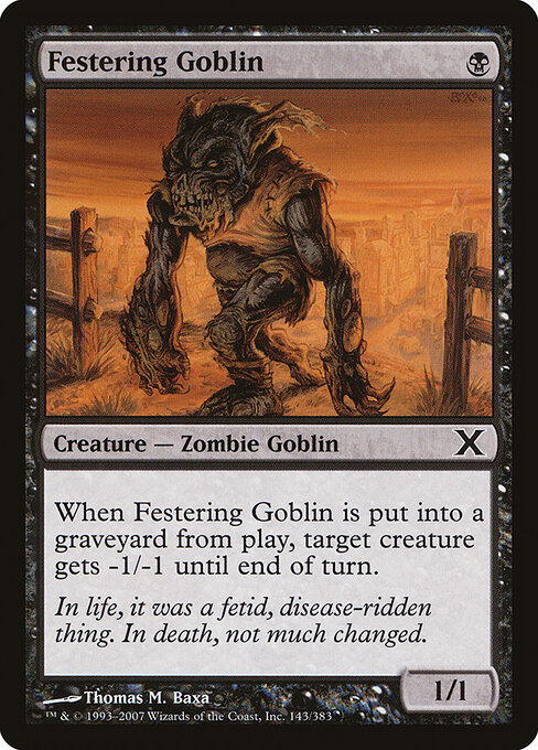 Goblin Apodrecido — Tenth Edition 143