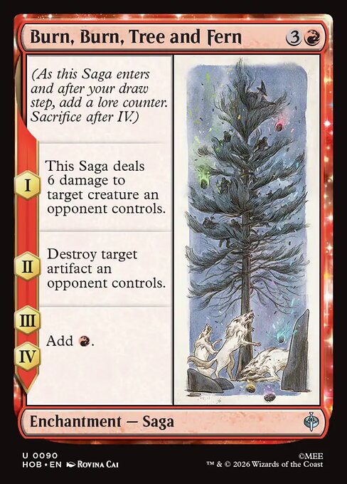 Burn, Burn, Tree and Fern — The Hobbit 90