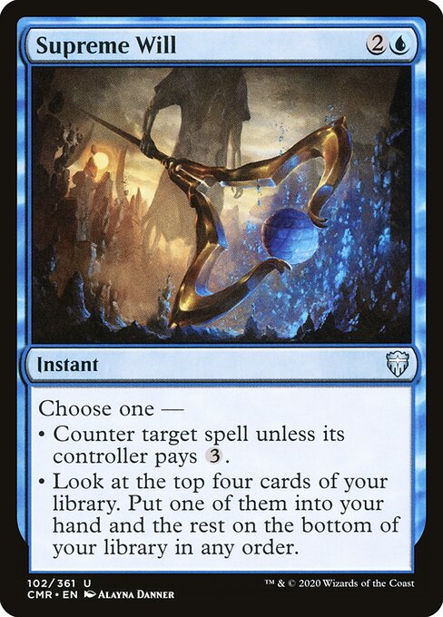 Vontade Suprema — Commander Legends 102