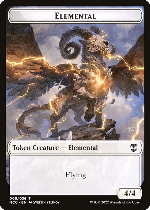 Elemental — New Capenna Commander Tokens 5