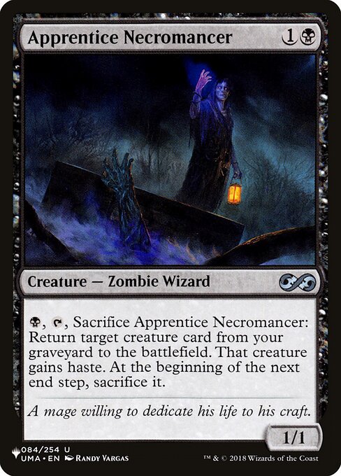 Aprendiz de Necromante — The List UMA-84