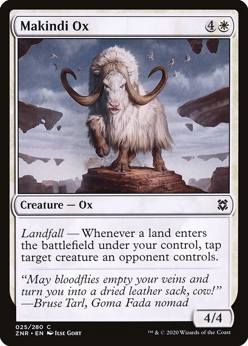 Boi de Makindi — Zendikar Rising 25