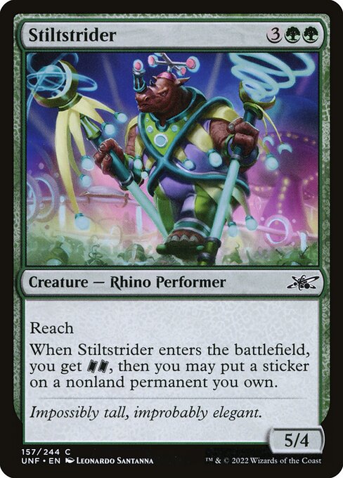 Stiltstrider — Unfinity 157