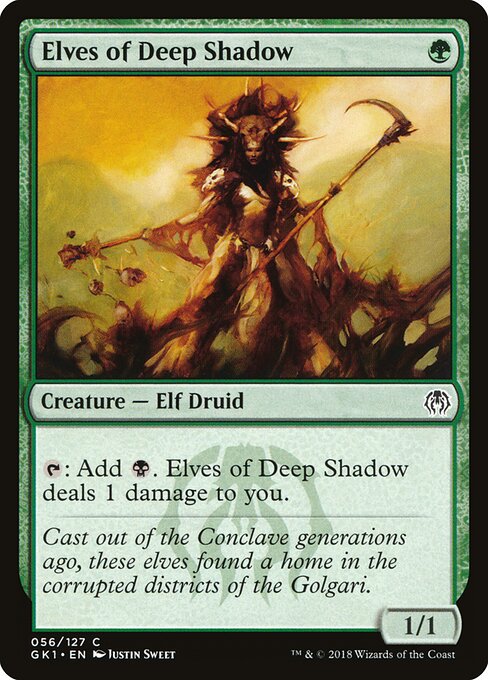 Elfos das Sombras Profundas — GRN Guild Kit 56