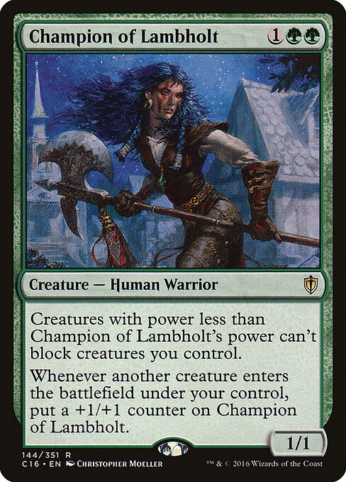 Campeão de Lambholt — Commander 2016 144