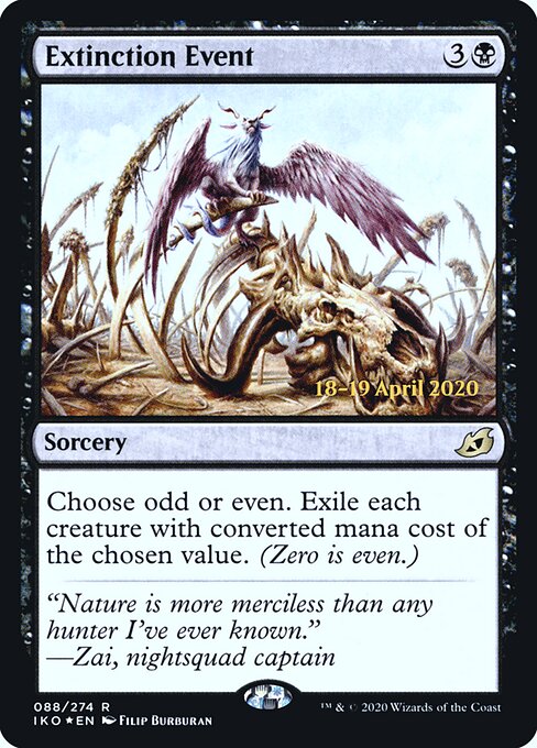 Evento de Extinção — Ikoria: Lair of Behemoths Promos 88s