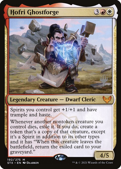 Hofri Forjafantasma — Strixhaven: School of Mages Promos 192p