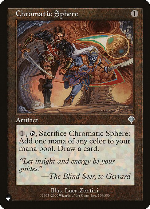 Esfera Cromática — The List INV-299