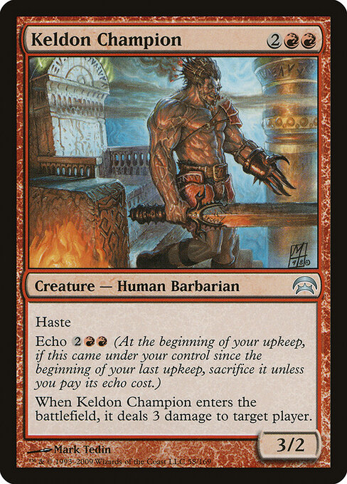 Campeão Keldoniano — Planechase 58