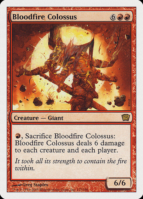 Colosso Sangue Quente — Ninth Edition 177
