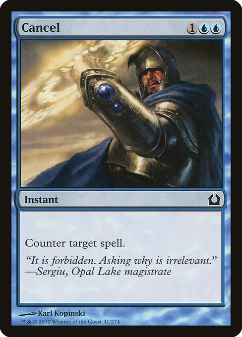 Cancelar — Return to Ravnica 31