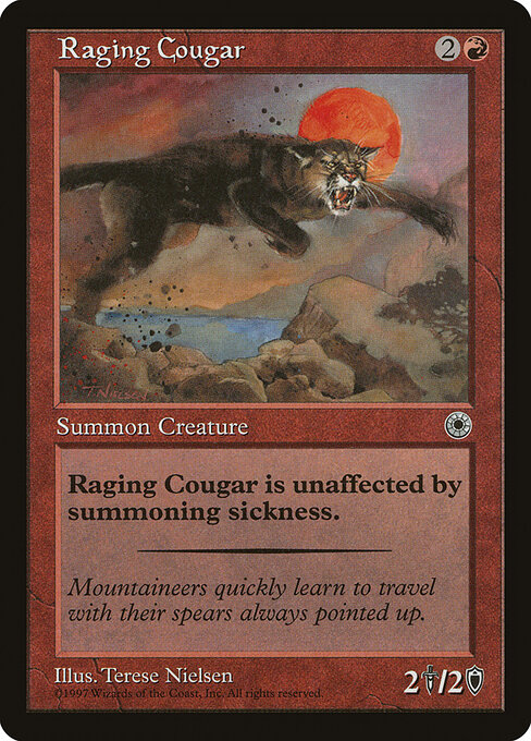 Raging Cougar — Portal 144