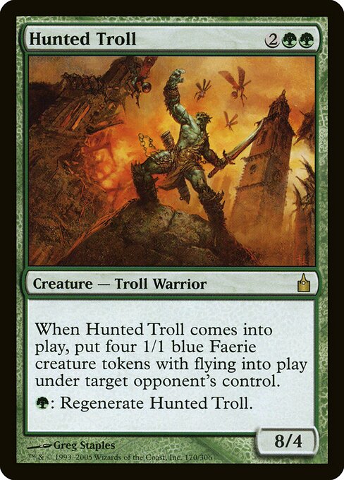 Trol Caçado — Ravnica: City of Guilds 170