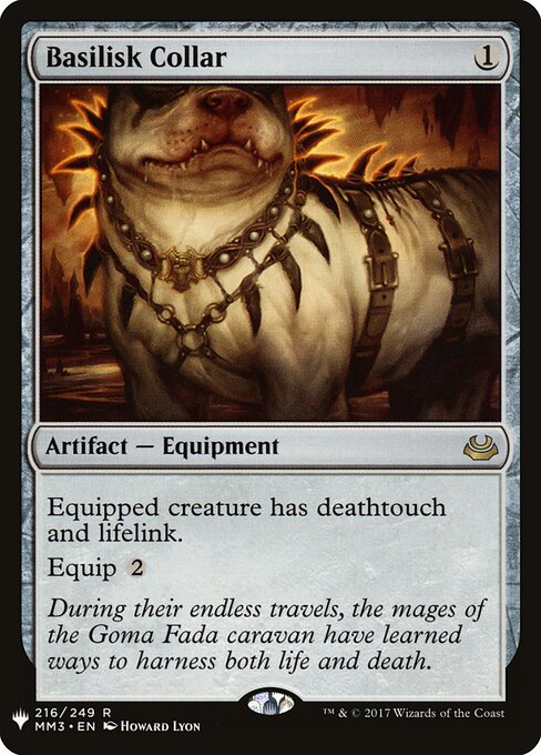 Colar de Basilisco — The List MM3-216