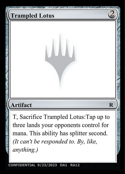 Trampled Lotus — Unknown Event RA12b