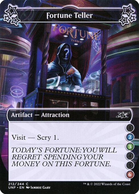 Fortune Teller — Unfinity 212a
