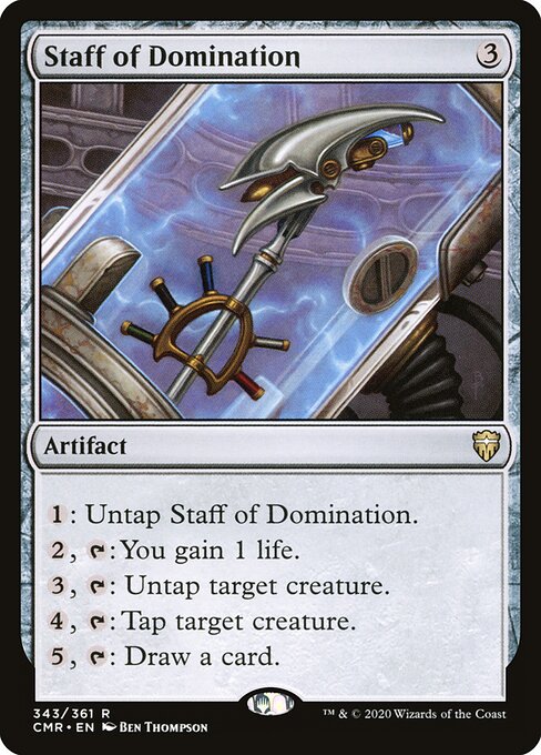 Cajado da Dominação — Commander Legends 343