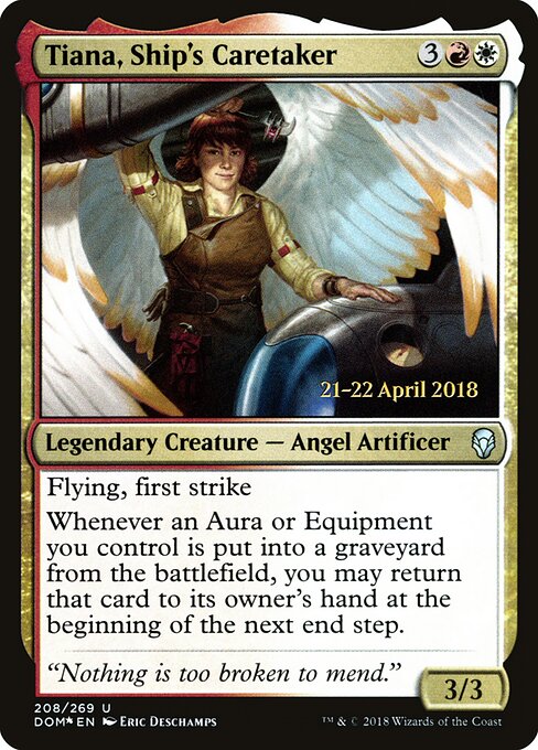 Tiana, Mecânica de Bordo — Dominaria Promos 208s