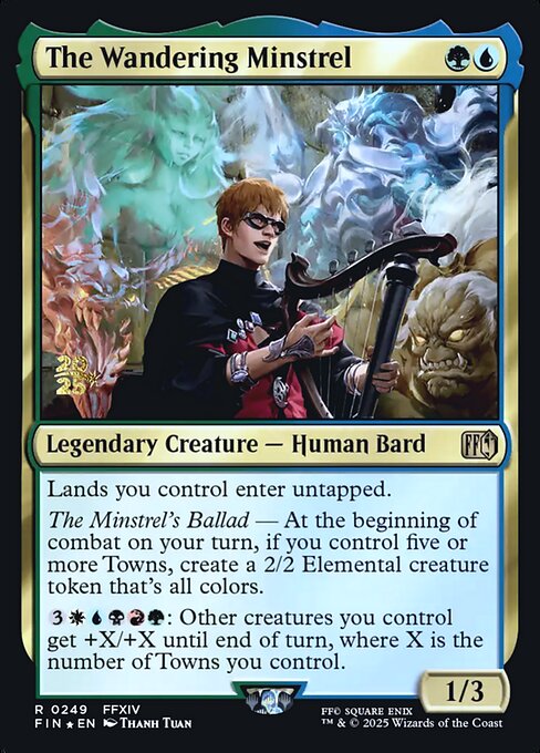 The Wandering Minstrel — Final Fantasy Promos 249s