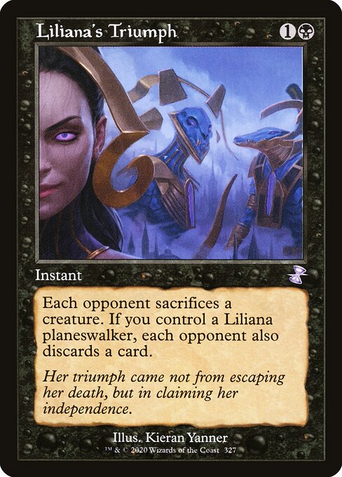 Triunfo de Liliana — Time Spiral Remastered 327