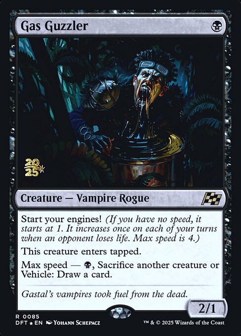 Gas Guzzler — Aetherdrift Promos 85s