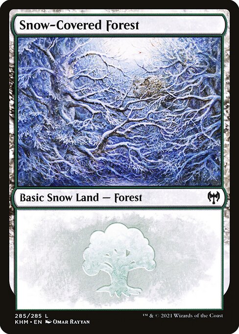 Floresta Nevada — Kaldheim 285