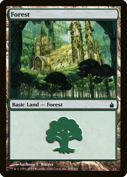 Floresta — Ravnica: City of Guilds 305