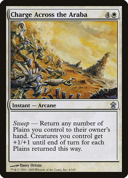 Carga Através de Araba — Saviors of Kamigawa 4