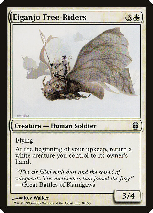 Ginetes Autônomos de Eiganjo — Saviors of Kamigawa 8