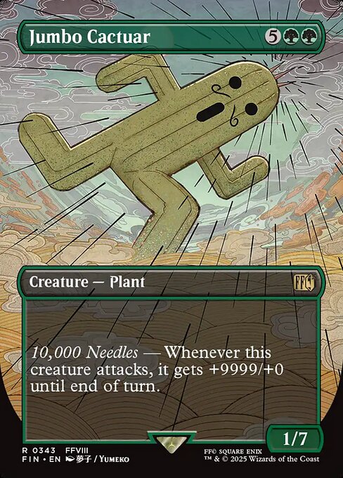 Jumbo Cactuar — Final Fantasy 343
