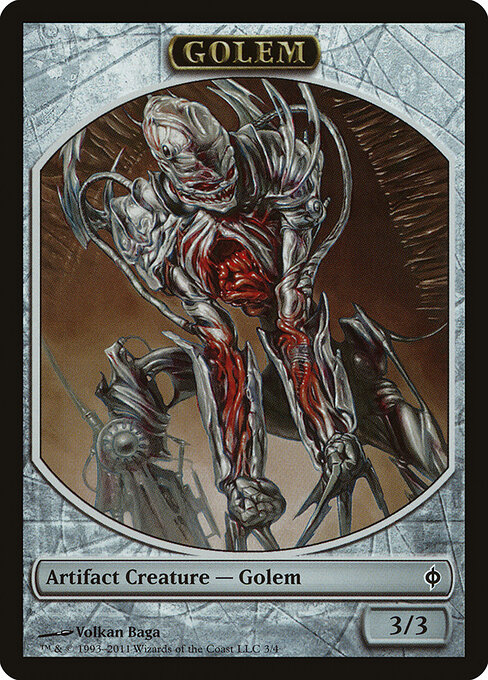 Golem — New Phyrexia Tokens 3