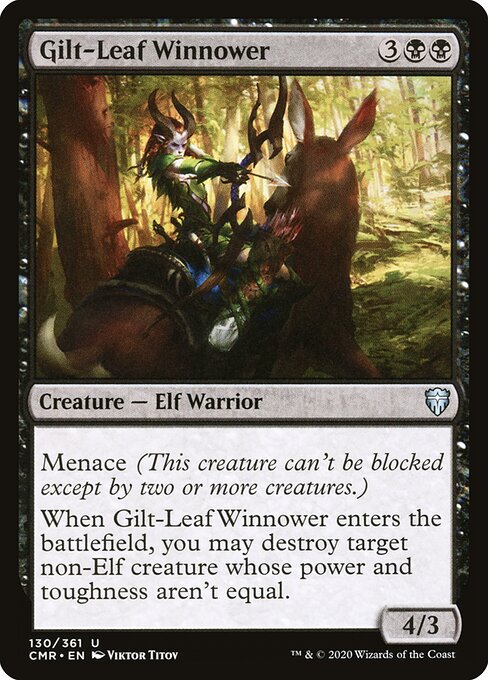 Peneirador de Folha D'Ouro — Commander Legends 130