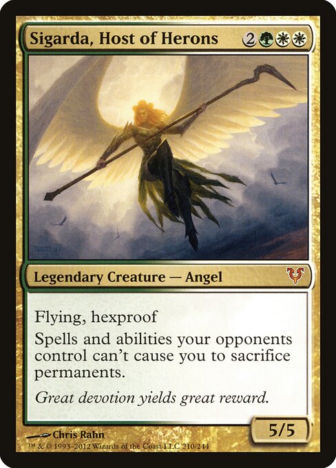 Sigarda, Hoste das Garças — Avacyn Restored 210