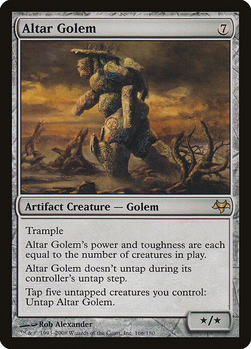 Golem do Altar — Eventide 166