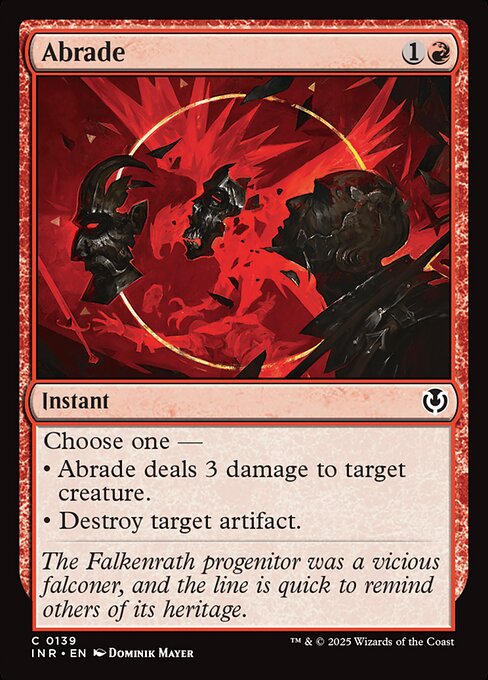 Abrasão — Innistrad Remastered 139