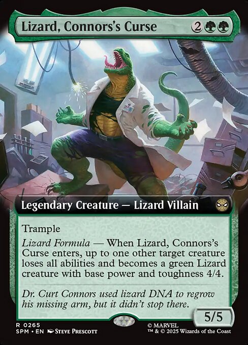Lizard, Connors's Curse — Marvel's Spider-Man 265