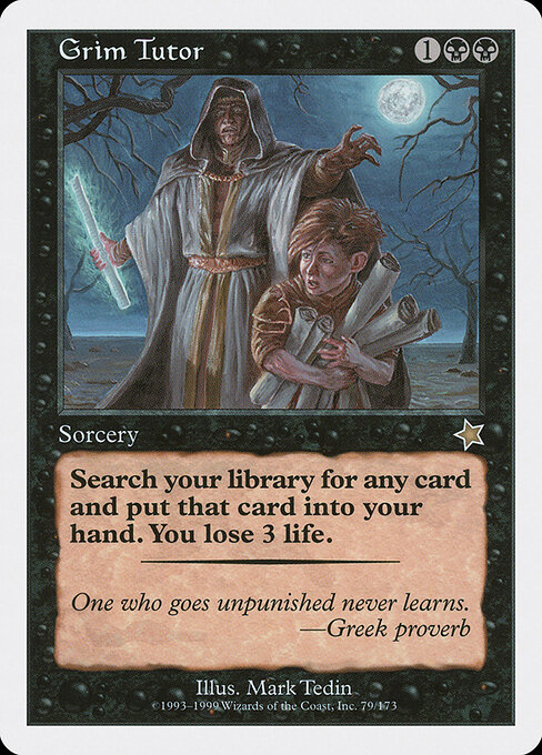 Tutor Sinistro — Starter 1999 79
