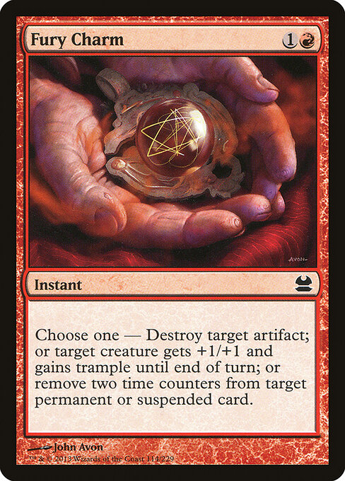 Medalhão da Fúria — Modern Masters 114