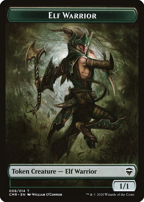 Elf Warrior — Commander Legends Tokens 8
