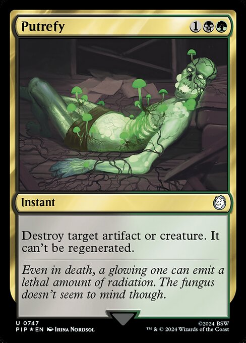 Putrificar — Fallout 747