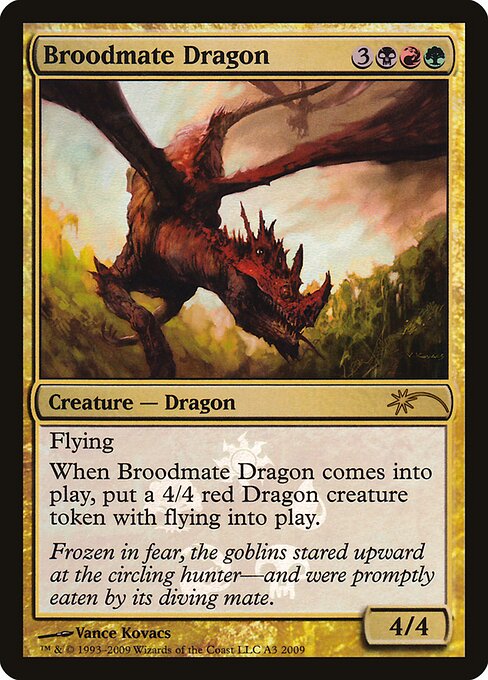 Dragão Irmão da Ninhada — Shards of Alara Promos A3